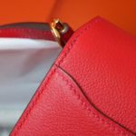 Hermes Evercolor Sac Roulis 23 Red For Women, Women's Handbags, Shoulder Bags 9in/23cm
