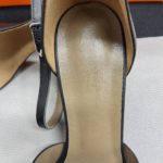 Hermes Legend Sandals Calfskin Leather Spring/Summer Collection Noir