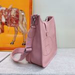 Hermes Evelyne III 29 Bag Pink With Silver-Toned Hardware For Women, Women's Shoulder And Crossbody Bags 11.4in/29cm