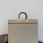 Fendi Sunshine Large Tote Bag Beige For Women, Women's Handbags, Shoulder Bags 15.7in/40cm FF 8BH372