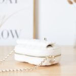 Chanel Mini Heart Bag White For Women 7in/18cm AS3191 B07958 10601