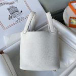Hermes Picotin Lock 18 Bag White For Women, Women's Handbags 7.1in/18cm