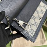 Dionysus GG Super Mini Bag Beige And Blue GG Supreme Canvas For Women 6.5in/17cm 476432 UN3BN 1274