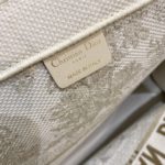 Christian Dior Large Dior Book Tote Gold-Tone Dior Around The World Stella Embroidery, For Women Women’s Handbags, 42cm CD M1286ZTQL_M01E