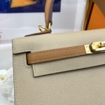 Hermes Kelly 25 Sellier Epsom Etoupe/Brown Bag For Women, Women's Handbags, Shoulder Bags 10in/25cm