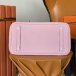 Hermes Birkin Nata Swift Pink For Women Silver Toned Hardware 11.8in/30cm