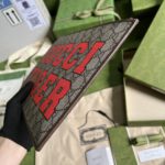 Gucci Tiger Clutch Supreme Canvas Brown For Women 11in/28cm GG