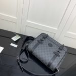 Gucci Messenger Bag Black For Men 11in/28cm GG ‎658542 KGDHN 1000