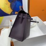 Hermes Kelly 25 Sellier Epsom Dark Purple Bag For Women, Women's Handbags, Shoulder Bags 10in/25cm