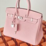 Hermes Birkin Nata Swift Pink For Women Silver Toned Hardware 10in/25cm