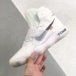 Nike Off-White React Hyperdunk 2017 Flyknit in White Sneaker For Men, Men’s Shoes AJ4578-100
