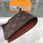 Louis Vuitton Multiple Wallet Monogram Canvas For Men, Men's Wallet 4.5in/11.5cm LV M60895