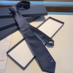 Dior 'CD ICON' Silk Tie Navy Blue Dior Men Tie