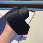 Dior Silk Tie With "Dior" Motifs Black Dior Men tie