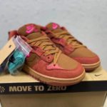 Nike Dunk Low Disrupt 2 Desert Bronze Pink Prime-Rugged Orange Sneaker For Men, Men’s Shoes DH4402-200