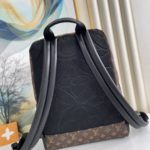Louis Vuitton Dean Backpack Monogram Macassar Canvas For Men, Men's Bags 42cm LV M45335
