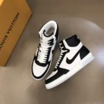 Louis Vuitton x Air Jordan 1 Is Amongst Us in White/Black For Men, Men’s Shoes