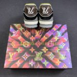 Louis Vuitton Trainer Sneaker Rubber Monogram Denim Multiple Color Virgil Abloh For Men LV