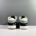 Nike Dunk Low Top Retro Vibe Paisley Light Smoke Grey-Black-Silver Sneaker For Men, Men’s Shoes