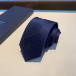 Dior Oblique Tie Blue And Black Silk Dior Men Tie 93C1046A0121_C975