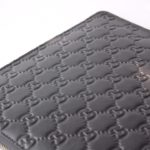 Gucci Microguccissima Pouch Black For Men, Men's Pouch 12in/31cm GG