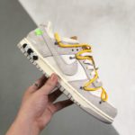 Nike Dunk Low Off-White Lot 39 Sail/Neutral Grey-Amarillo For Men, Men’s Shoes DJ0905-109