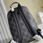 Louis Vuitton Campus Backpack Damier Graphite 3D Canvas Grey For Men, Men's Bags 39cm LV N50009