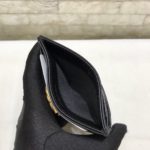 Chanel CO-CO Card Holder Wallet 11cm/4.3in Gold Hardware For Women Black