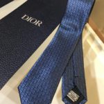 Dior Oblique Tie Blue And Black Silk Dior Men Tie 93C1046A0121_C975