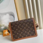 Louis Vuitton Dauphine MM Monogram And Monogram Reverse Canvas By Nicolas Ghesquière For The Cruise Collection, Women's Handbags, Shoulder Bags 25cm LV M45958