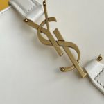 Saint Laurent LE 5 À 7 Hobo Bag White Material For Women 9in/23cm YSL 6572282R20W9207