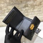 Chanel CO-CO Boy Flap Card Holder 11cm/4.3in Gold Hardware For Women Black A80603 Y07659 94305
