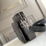 Louis Vuitton Trio Messenger Damier Graphite Black For Men, Men's Bags, Shoulder And Crossbody Bags 9.8in/25cm LV N50017