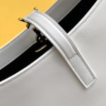 Saint Laurent LE 5 À 7 Hobo Bag White Material For Women 9in/23cm YSL 6572282R20W9207