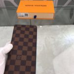 Louis Vuitton Brazza Wallet Damier Ebene Canvas For Men, Men's Wallet 7.5in/19cm LV