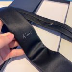 Dior Silk Tie With "Dior" Motifs Black Dior Men tie