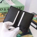 Gucci GG Marmont Card Case Black with Gold Toned Hardware 4.5in/11cm