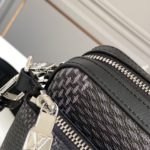 Louis Vuitton Trio Messenger Damier Graphite Black For Men, Men's Bags, Shoulder And Crossbody Bags 9.8in/25cm LV N50017