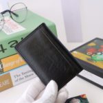 Gucci GG Marmont Card Case Black with Gold Toned Hardware 4.5in/11cm