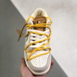 Nike Dunk Low Off-White Lot 39 Sail/Neutral Grey-Amarillo For Men, Men’s Shoes DJ0905-109