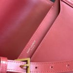 Saint Laurent Solferino Medium Satchel Bag In Box Red With Gold Hardware For Women 9in/23cm YSL 6343050SX0W6805
