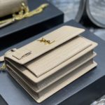 Saint Laurent Sunset Medium Chain Bag For Women 8.6in/22cm Beige YSL 442906DND0J2721