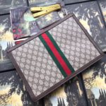 Gucci Ophidia Toiletry Case Beige For Men, Men's Pouch 13.5in/34cm GG 598234 96IWT 8745