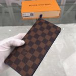 Louis Vuitton Brazza Wallet Damier Ebene Canvas For Men, Men's Wallet 7.5in/19cm LV