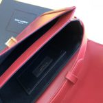 Saint Laurent Solferino Medium Satchel Bag In Box Red With Gold Hardware For Women 9in/23cm YSL 6343050SX0W6805