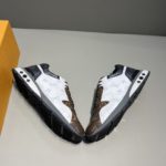 Louis Vuitton Run Away Sneaker Monogram Canvas Black/White/Brown For Men LV