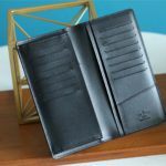Louis Vuitton Brazza Wallet Taurillon Shadow For Men, Men's Wallet 7.5in/19cm LV