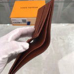 Louis Vuitton Multiple Wallet Monogram Canvas For Men, Men's Wallet 4.5in/11.5cm LV M60895
