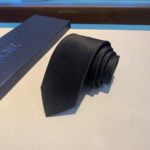 Dior 'Dior' Ribbon Tie Black Silk Dior Men Tie 29C1047A0675_C981