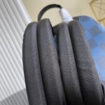 Louis Vuitton Campus Backpack Damier Graphite 3D Canvas Blue For Men, Men's Bags 39cm LV N50008